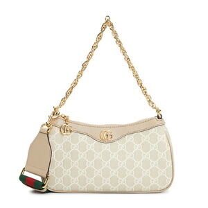 Gucci Ophidia shoulder bag beige white GG Supreme ivory leather